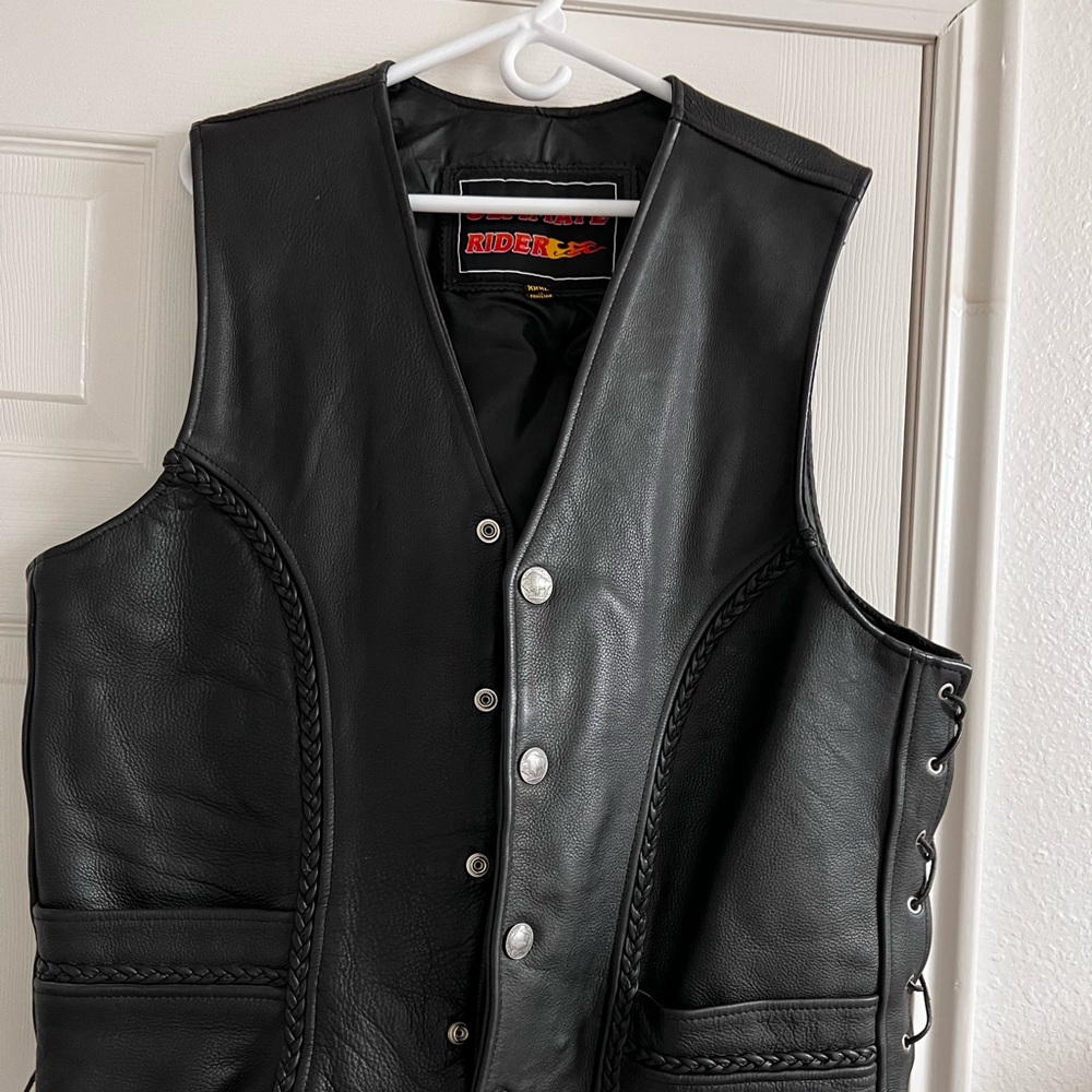 Ultimate Rider Leather Vest